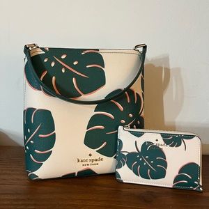 Tropical Bucket Bag and Wallet